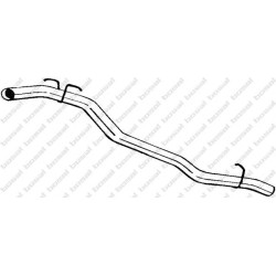 Výfukové potrubie BOSAL 436-051