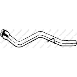 Výfukové potrubie BOSAL 386-339