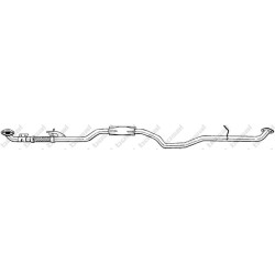 Stredný tlmič výfuku BOSAL 292-591