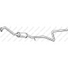 Stredný tlmič výfuku BOSAL 289-473