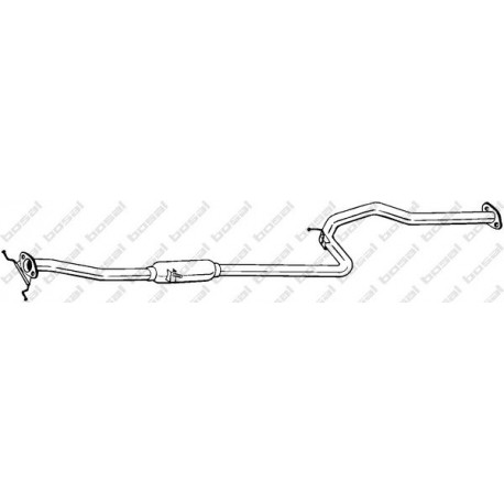 Stredný tlmič výfuku BOSAL 289-135