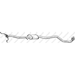 Stredný tlmič výfuku BOSAL 286-061