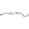 Stredný tlmič výfuku BOSAL 285-937