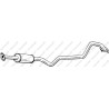 Stredný tlmič výfuku BOSAL 285-073