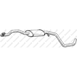 Stredný tlmič výfuku BOSAL 285-055