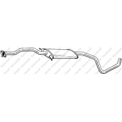 Stredný tlmič výfuku BOSAL 284-995