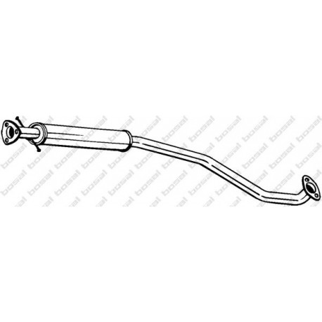Stredný tlmič výfuku BOSAL 284-481