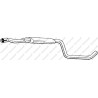 Stredný tlmič výfuku BOSAL 284-073