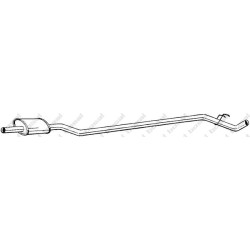 Stredný tlmič výfuku BOSAL 283-971
