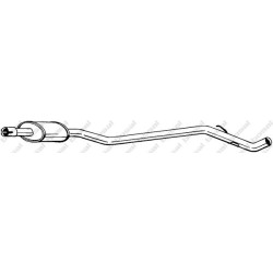 Stredný tlmič výfuku BOSAL 283-101