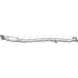 Stredný tlmič výfuku BOSAL 280-907