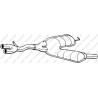 Stredný tlmič výfuku BOSAL 280-077
