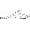 Stredný tlmič výfuku BOSAL 280-037