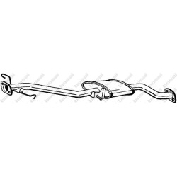 Stredný tlmič výfuku BOSAL 279-315