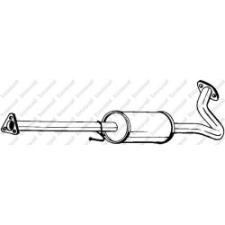 Stredný tlmič výfuku BOSAL 278-127