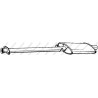 Stredný tlmič výfuku BOSAL 278-061