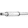 Stredný tlmič výfuku BOSAL 233-557