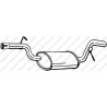 Stredný tlmič výfuku BOSAL 233-157