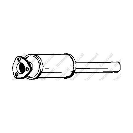 Stredný tlmič výfuku BOSAL 227-093