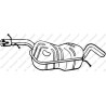 Stredný tlmič výfuku BOSAL 220-013