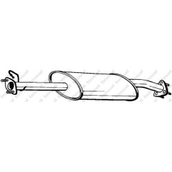 Stredný tlmič výfuku BOSAL 211-073