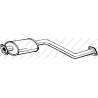 Stredný tlmič výfuku BOSAL 169-029