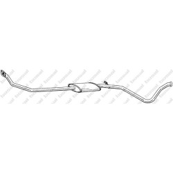 Predný tlmič výfuku BOSAL 293-775