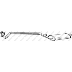 Predný tlmič výfuku BOSAL 284-893