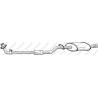 Predný tlmič výfuku BOSAL 284-181