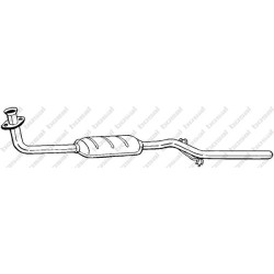 Predný tlmič výfuku BOSAL 283-255