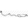 Predný tlmič výfuku BOSAL 281-185