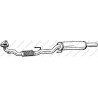 Predný tlmič výfuku BOSAL 280-417