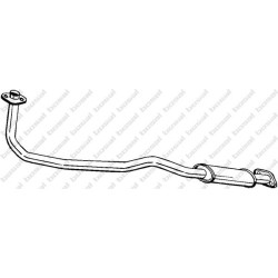 Predný tlmič výfuku BOSAL 279-607