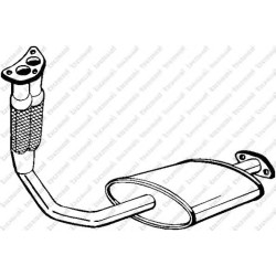 Predný tlmič výfuku BOSAL 154-019