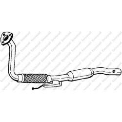Predný tlmič výfuku BOSAL 148-267