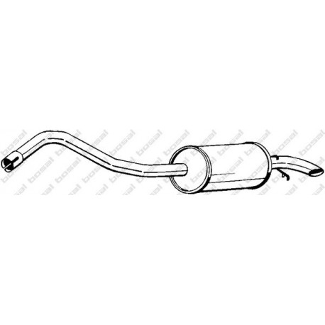 Koncový tlmič výfuku POLMO 08.13