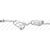 Koncový tlmič výfuku BOSAL 289-221