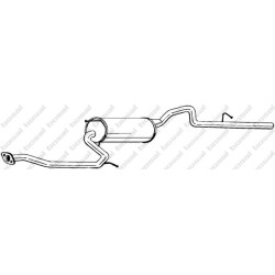 Koncový tlmič výfuku BOSAL 288-609