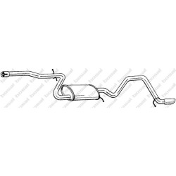 Koncový tlmič výfuku BOSAL 288-183