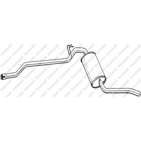 Koncový tlmič výfuku BOSAL 288-067