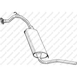 Koncový tlmič výfuku BOSAL 281-355
