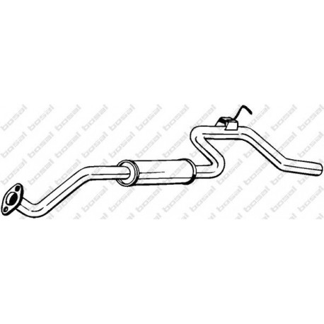 Koncový tlmič výfuku BOSAL 280-095