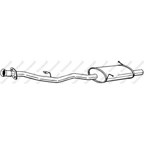 Koncový tlmič výfuku BOSAL 280-005