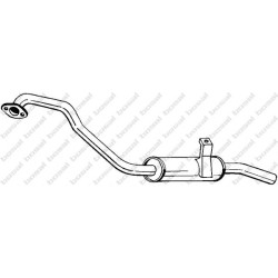 Koncový tlmič výfuku BOSAL 279-417
