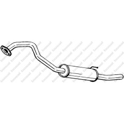 Koncový tlmič výfuku BOSAL 279-409