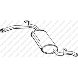 Koncový tlmič výfuku BOSAL 278-503
