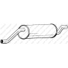 Koncový tlmič výfuku BOSAL 247-885