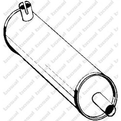 Koncový tlmič výfuku BOSAL 235-878