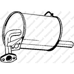 Koncový tlmič výfuku BOSAL 229-689