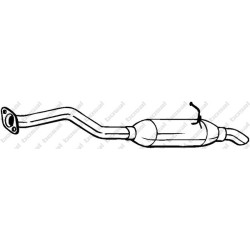 Koncový tlmič výfuku BOSAL 228-181